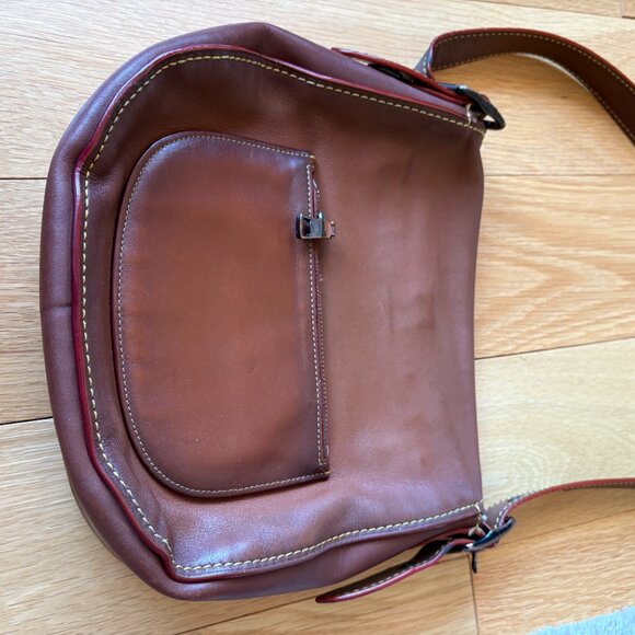 Coach 1941 Large Saddle Bag Brown/Tan - Picture 5 of 11